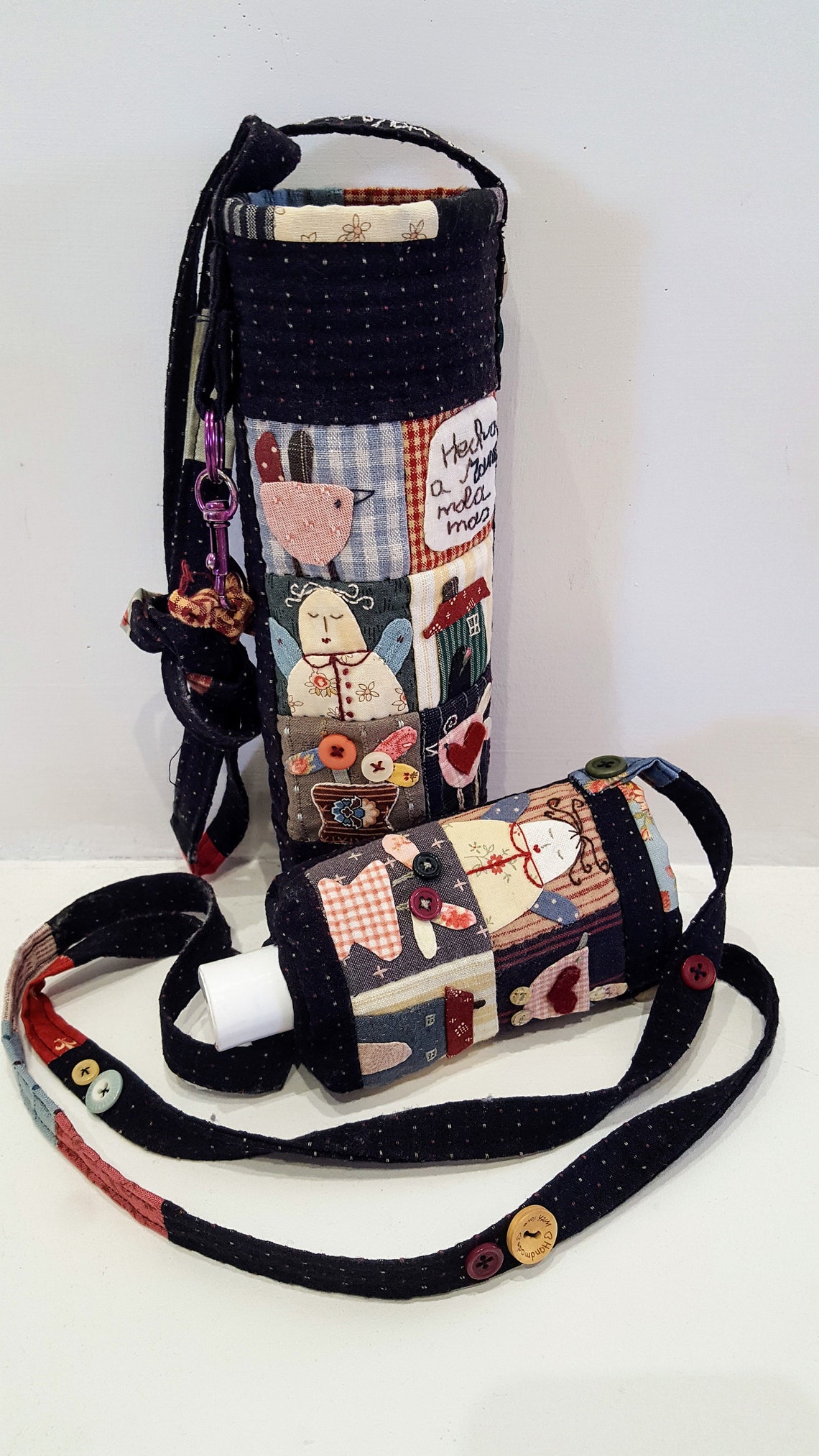 PDF pattern Crossbody Water bottle bag DIY bottle holder and Etsy