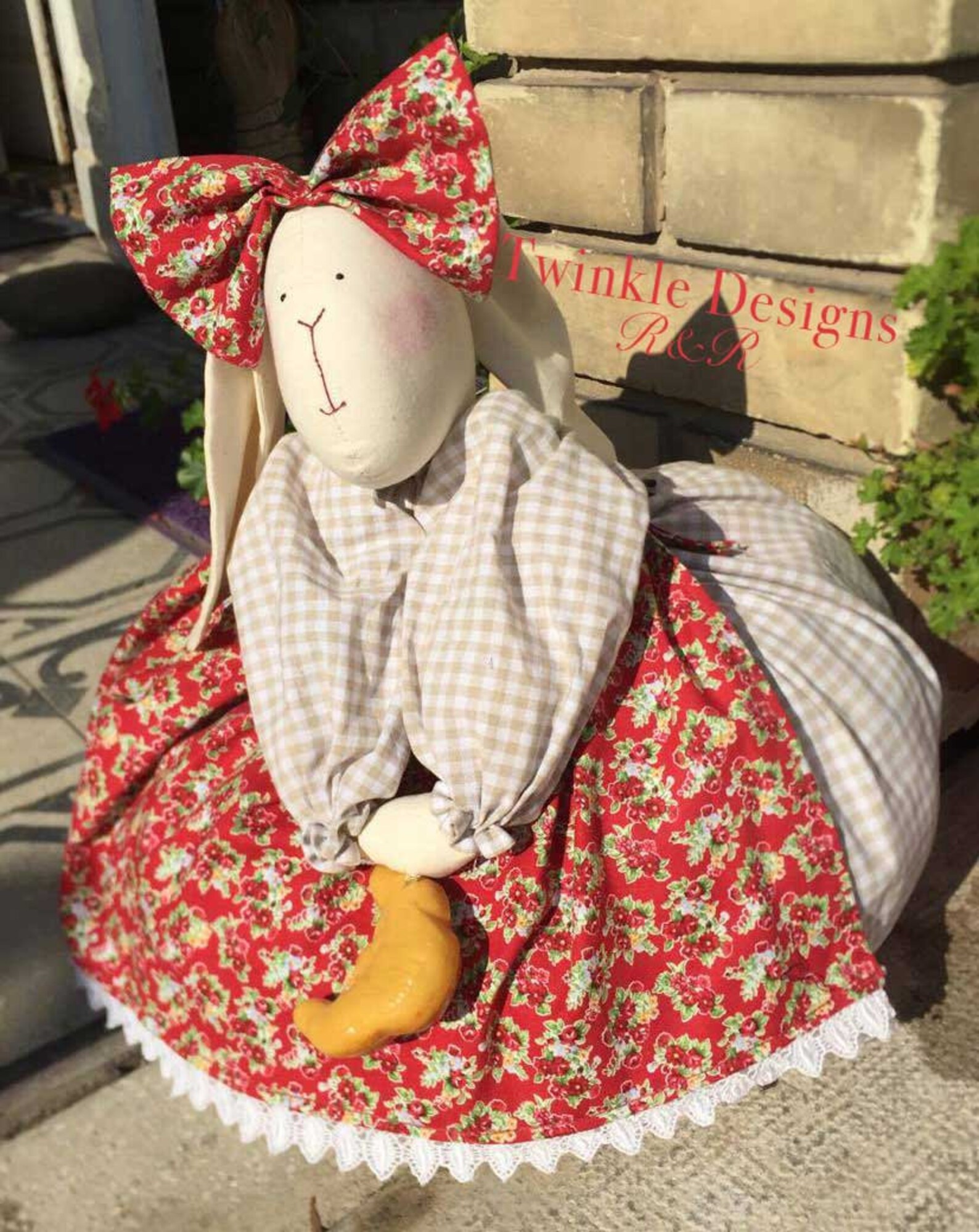 PDF Pattern Bag Holder Doll Plastic Bag Dispenser Hanging Etsy