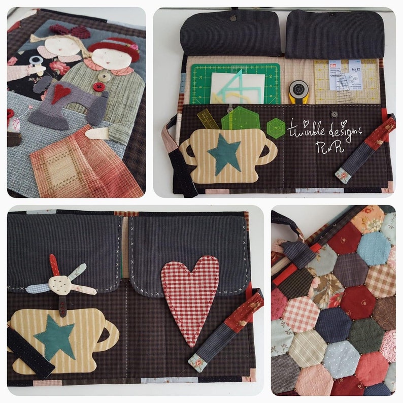 Quilting ruler holder PDF pattern only sewing tool case Etsy