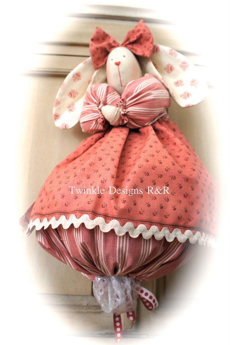 PDF Pattern Bag Holder Doll Plastic Bag Dispenser Hanging Etsy