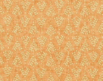 New Earth Stitch Dark Gold 100% Cotton Fabric