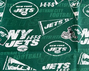 NFL New York Jets  Cotton Licensed Fabric