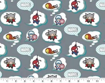 Marvel Kawaii Baby In Fight 100% Cotton Quilting & Sewing Fabric