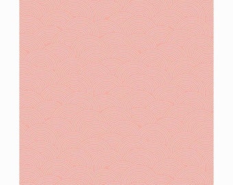 Pink Chai Sashiko Mixology Fabric - Camelot Fabrics - 100% Cotton