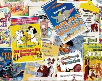 Disney Love Stories 100% Cotton Quilting & Sewing Fabric