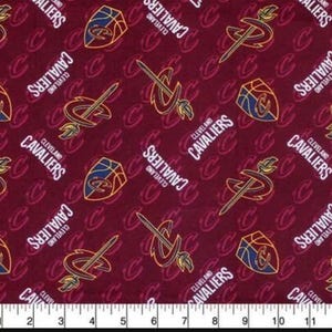 NBA Cleveland Cavaliers Cotton Fabric