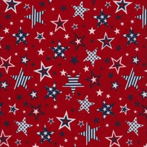 Studio E American Style Stars 100% Cotton Quilting & Sewing Fabric