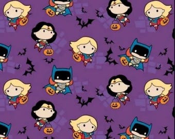 Camelot Halloween Girl Power Kawaii 100% Cotton Quilting & Sewing Fabric