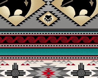 Tucson Grey 100% Cotton Fabric