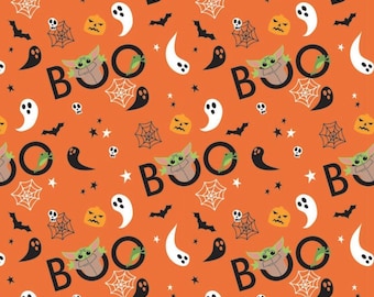 Star Wars Peekaboo Child Character Halloween 100% Cotton Quilting & Sewing Fabric by Camelot