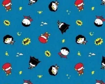 DC Comics Kawaii Bamboo Flannel 100% Quilting & Sewing Fabric by Camelot
