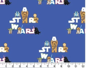 Star Wars Playful Characters - Camelot Fabrics