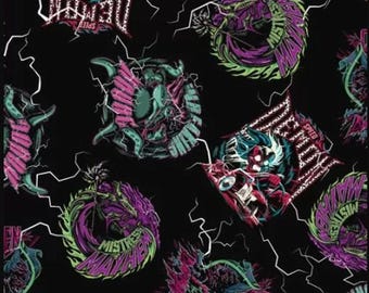 Disney Villain Ladies Cotton Fabric