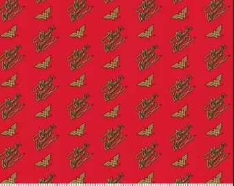 Wonder Woman Logo Gold Metallic 100% Cotton Quilting & Sewing Fabric