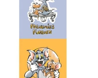 Tom & Jerry Cotton Fabric Panel: Officially Licensed Camelot Quilting