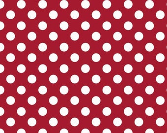 Crimson Dots Mixology Fabric - Camelot Fabrics - 100% Cotton