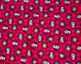 FLANNEL: Disney Frozen Elsa & Anna Flannel Fabric- 100% Cotton Flannel