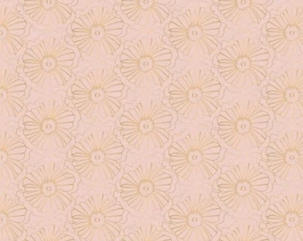 Metallic Blossoms Camelot 100% Cotton Quilting & Sewing Fabric