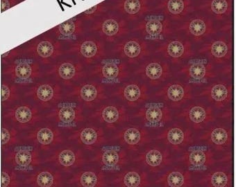 Marvel Captain Marvel Knit 96% Cotton Spandex Stretch Sewing Fabric