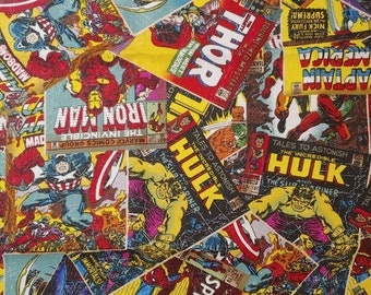 Marvel Comics Retro Fabric-100% Cotton