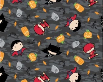Camelot Halloween Boy Toss Kawaii 100% Cotton Quilting & Sewing Fabric