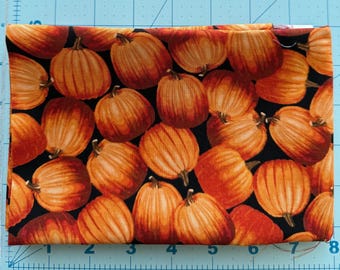 Orange Pumpkins 100% Cotton Fabric