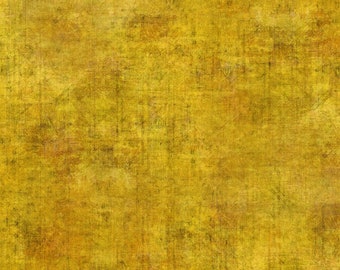 In The Beginning Halcyon Tonals -Yellow Digital Print 100% Cotton Fabric