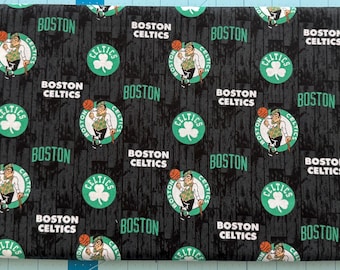 NBA Boston Celtics Distressed 100% Cotton Quilting Fabric by Camelot  - Officially Licensed