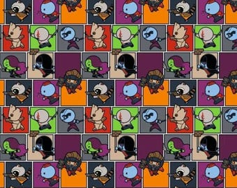 Marvel Guardians of the Galaxy Square 100% Cotton Quilting & Sewing Fabric by Camelot