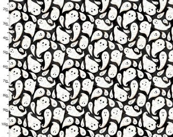 Boo Y’all Fabric – 3 Wishes Ghoulfriends 100% Cotton Halloween Quilting & Sewing Material
