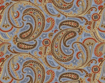 Studio E Horse Whisperer Paisley 100% Cotton Fabric