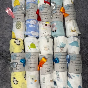 Bamboo muslin comforter