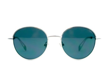 Elevenparis EPMS018 Silver Grey Round Sunglasses