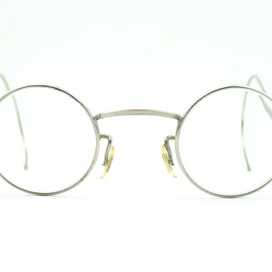 Antique Silver Vintage  Hadley Unisex Glasses Frames