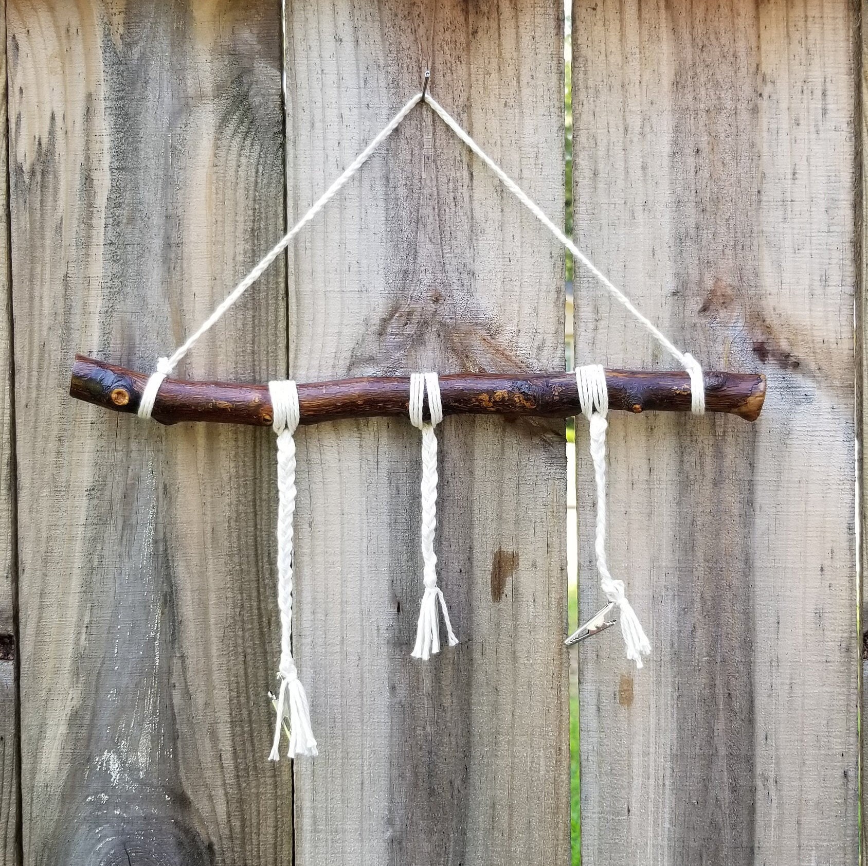 6 Herb Drying Rack Macrame Herb Hanger Kitchen Decor Dried Etsy