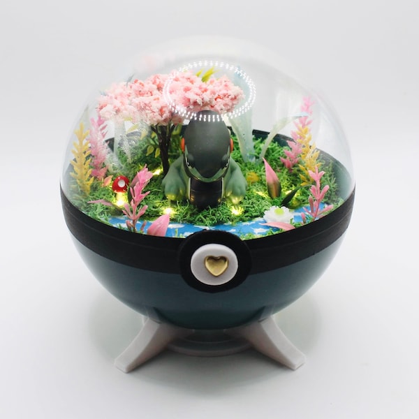 Pokeball Terrarium Motorizard / Cyclizar