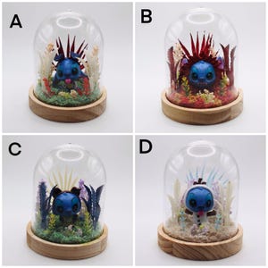 Tekenfilmfiguren van Bell Terrarium.
