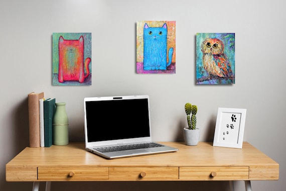 TISHIRON Kit Per Dipingere Con I Numeri, Con Pennelli E