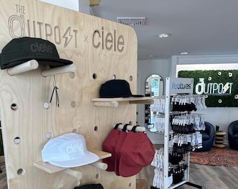 CUSTOM LOGO Large Hole Pegboard Organizer