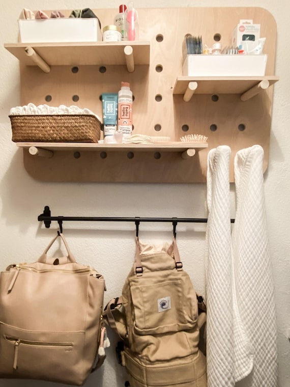 Drilling consistent holes for a toddler pegboard wall : r