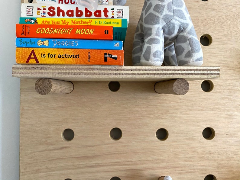 Large Hole Pegboard Organizer Multiple Sizes Etsy