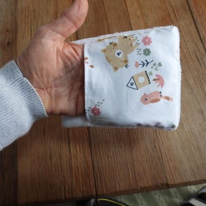 Washable wipe/washable mini glove/reusable/zero waste