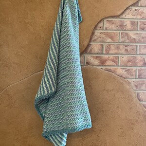 BoHo Baby Blanket - Tunesian Crochet