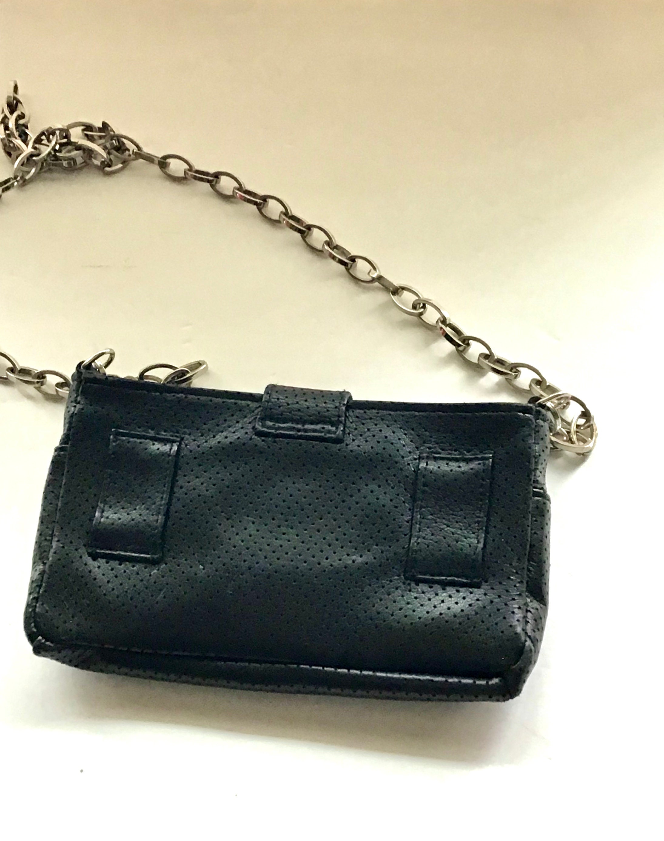 Thale BLANC Mini Bag Three Way Handbag Black Leather Celebrity - Etsy