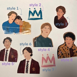 Young Royals Sticker Packs // multiple designs available