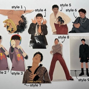 Packs d'autocollants Omar Rudberg // plusieurs modèles disponibles