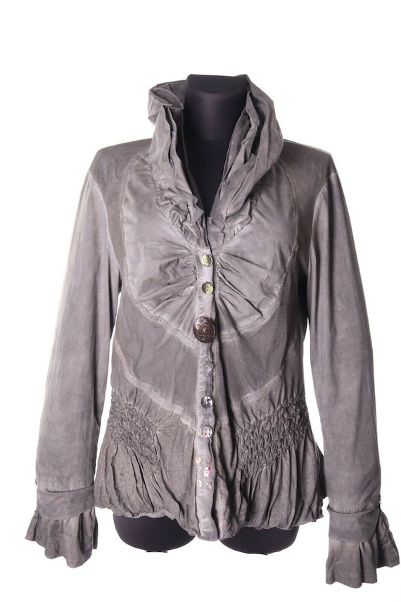 Women's ELISA CAVALETTI CLUB Grey Cotton Blend Dra