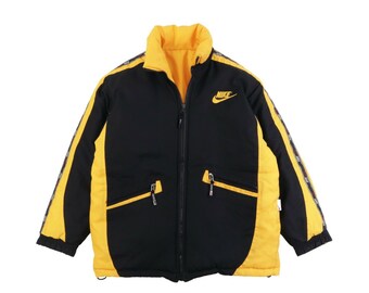bright yellow nike jacket