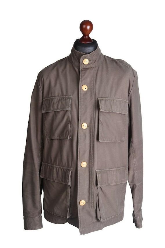 Men's CARHARTT Olive 100% Cotton Military Multipoc