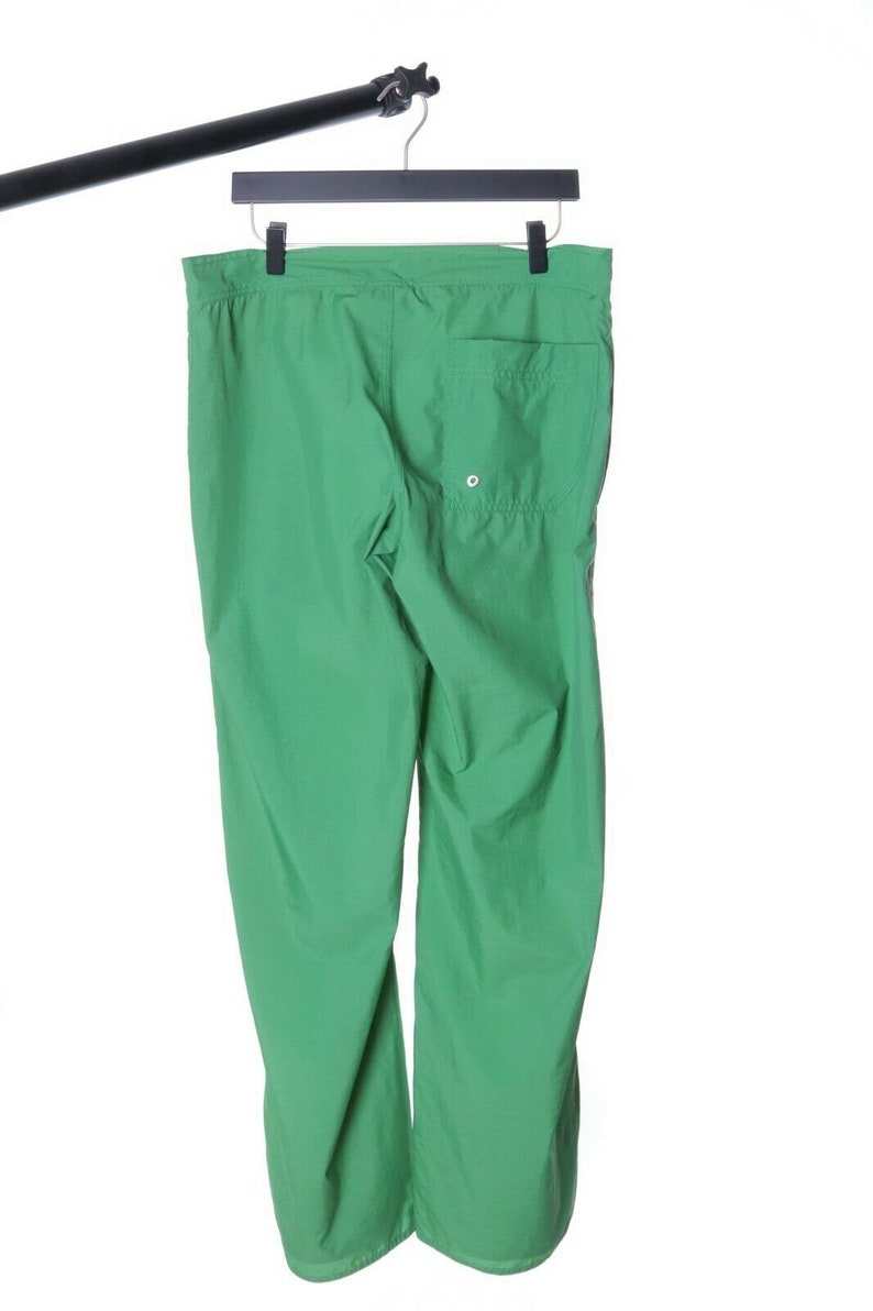 Men/'s RICHMOND DENIM Green Beachwear Nylon Straight Trousers Pants Size 48